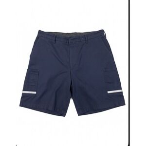 Fed-Ex Stan Herman Uniform Navy Cargo Shorts Size 40(R) 5-Pocket Design